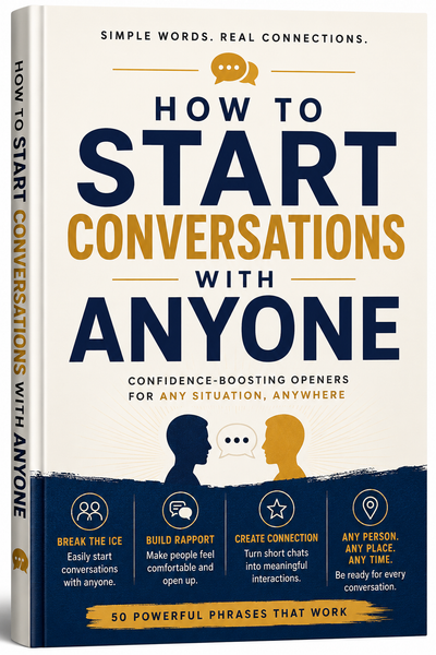 How To Start Conversations With Anyone PDF