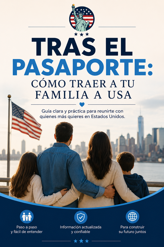 Tras El Pasaporte: Cómo Traer A Tu Familia A USA PDF