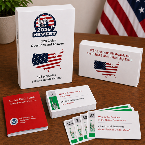 2026 US Citizenship Flash Cards